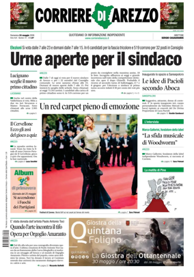 Cover of Corriere di Arezzo