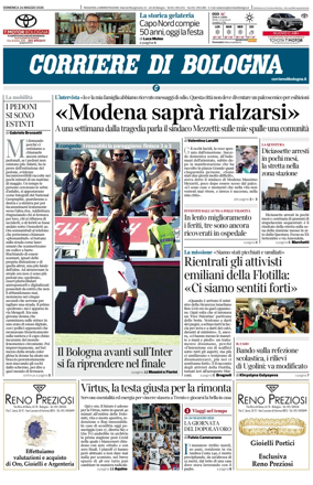 Cover of Corriere di Bologna