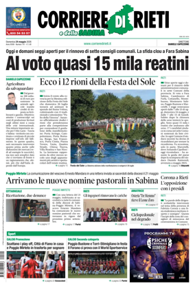 Cover of Corriere di Rieti