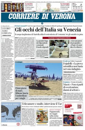 Cover of Corriere di Verona