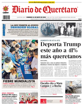 Cover of Diario de Queretaro