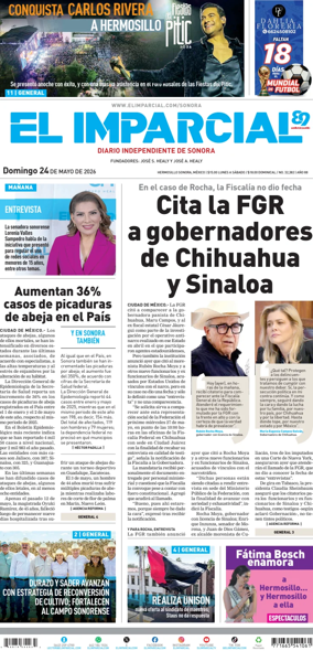 Cover of El Imparcial