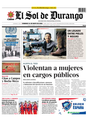 Cover of El Sol de Durango