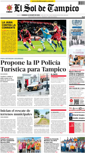 Cover of El Sol de Tampico