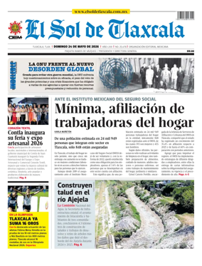 Cover of El Sol de Tlaxcala