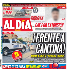 Cover of Periodico Al Dia (Celaya)