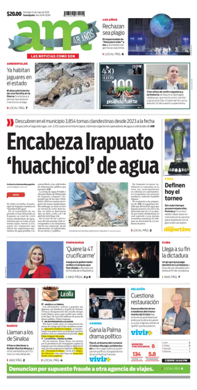 Cover of Periodico AM (Leon)