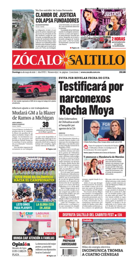 Cover of Zocalo Saltillo
