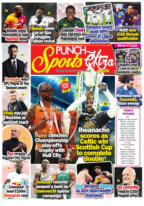 Cover of Punch Sports Extra