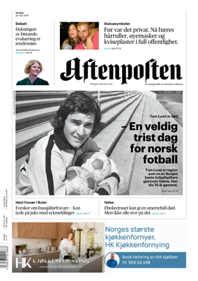 Cover of Aftenposten