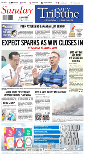 Cover of Daily Tribune (Philippines)