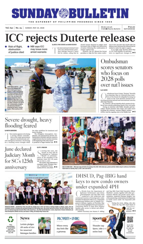 Cover of Manila Bulletin