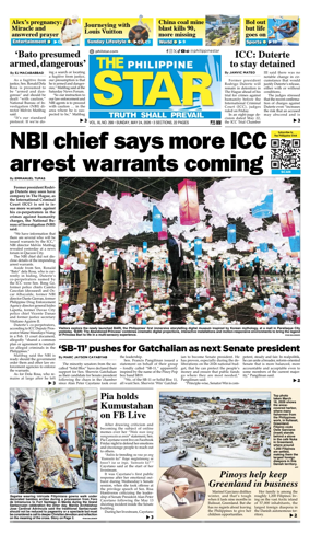 Cover of The Philippine Star