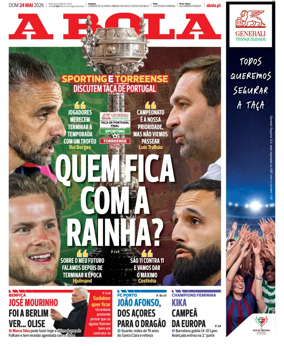 Cover of A BOLA (Portuguese)