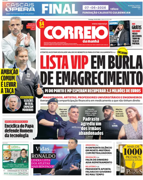 Cover of Correio da Manha Weekend