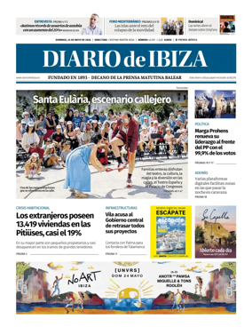 Cover of Diario de Ibiza