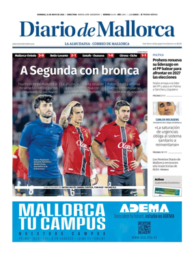 Cover of Diario de Mallorca