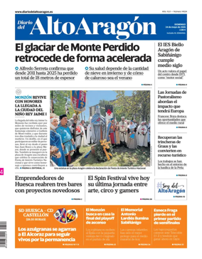 Cover of Diario del Alto Aragon