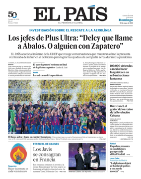 Cover of EL PAIS Euskadi