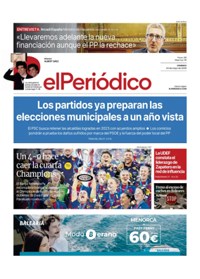 Cover of El Periodico - Castellano