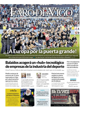 Cover of Faro de Vigo