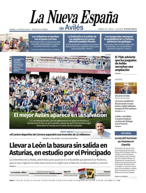 Cover of La Nueva Espana (Aviles)