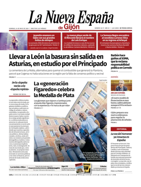 Cover of La Nueva Espana (Gijon)