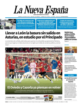 Cover of La Nueva Espana (Oviedo)
