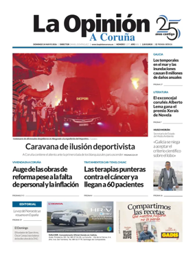 Cover of La Opinion de A Coruna