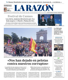 Cover of La Razon (Levante)