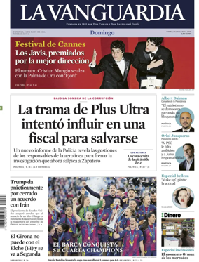 Cover of La Vanguardia (1st Edition)