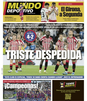Cover of Mundo Deportivo (Bizkaia-Araba)