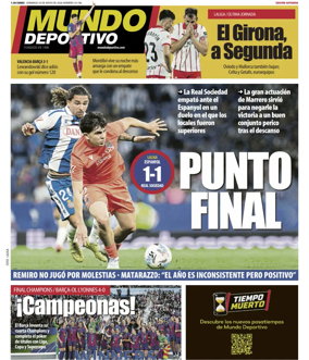 Cover of Mundo Deportivo (Gipuzkoa)