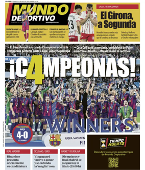 Cover of Mundo Deportivo
