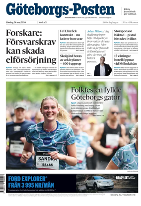 Cover of Goteborgs-Posten
