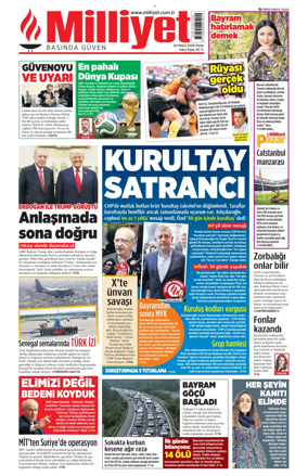 Cover of Milliyet