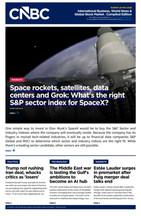 Cover of CNBC