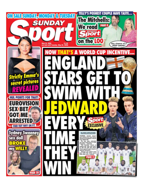 Cover of Sunday Sport