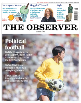 Cover of The Observer