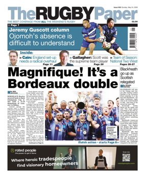 Cover of The Rugby Paper