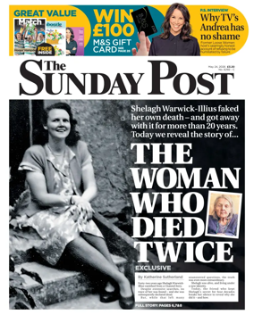 Cover of The Sunday Post (Central Edition)