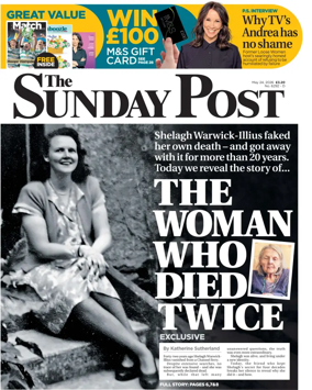 Cover of The Sunday Post (Dundee)