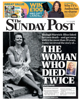 Cover of The Sunday Post (Newcastle)