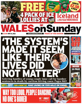 Cover of Wales On Sunday