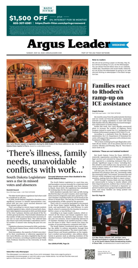 Cover of Argus Leader