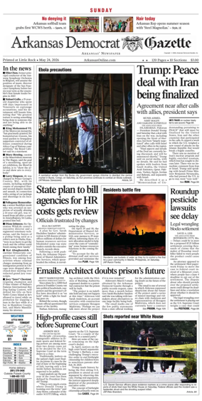 Cover of Arkansas Democrat-Gazette