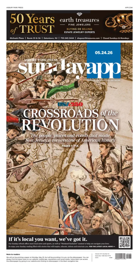 Cover of Asbury Park Press