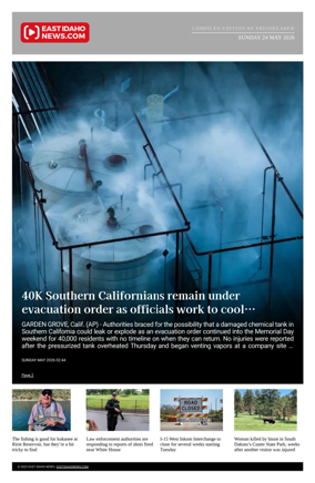 Cover of East Idaho News