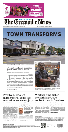 Cover of The Greenville News