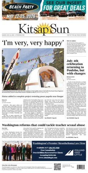 Cover of Kitsap Sun